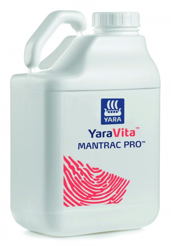 YaraVita MANTRAC PRO tehokas on mangaanilannoite.